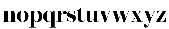 Brunel Poster Semibold Font LOWERCASE