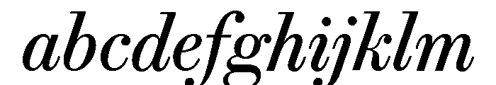 Brunel Text Italic No 2 FONT