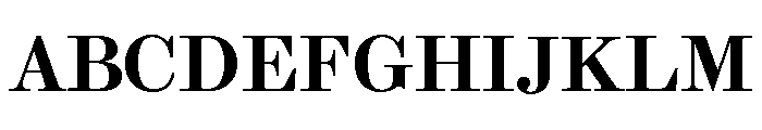 Brunel Text Medium Font UPPERCASE