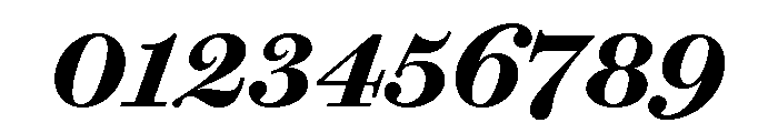 Brunel Text Semibold Italic Font OTHER CHARS