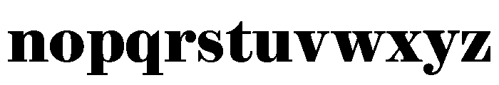 Brunel Text Short Bold Font LOWERCASE