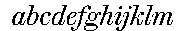 Brunel Text Short Italic FONT