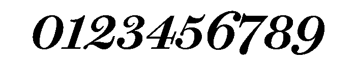 Brunel Text Short Medium Italic Font OTHER CHARS