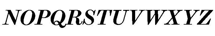 Brunel Text Short Medium Italic Font UPPERCASE