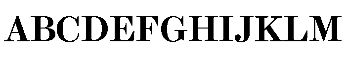 Brunel Text Short Medium Font UPPERCASE