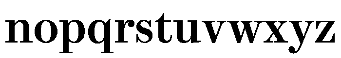 Brunel Text Short Medium Font LOWERCASE