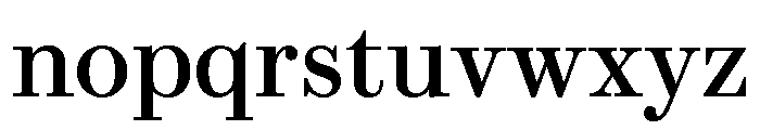Brunel Text Short Roman No 2 Font LOWERCASE