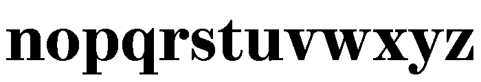 Brunel Text Short Semibold Font LOWERCASE