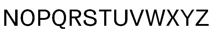 BrunswickGrotesque Regular Font UPPERCASE