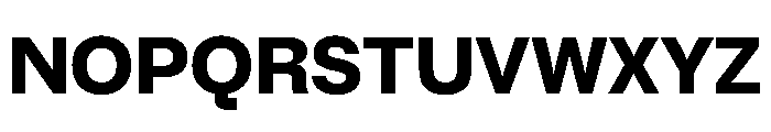 BrutGrotesque Extrabold Font UPPERCASE
