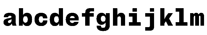 BrutGrotesqueMono Extrabold FONT