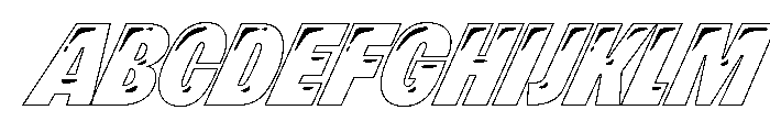 Brzo Air Font UPPERCASE