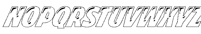 Brzo Air Font UPPERCASE
