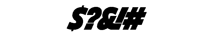 Brzo Basic Font OTHER CHARS