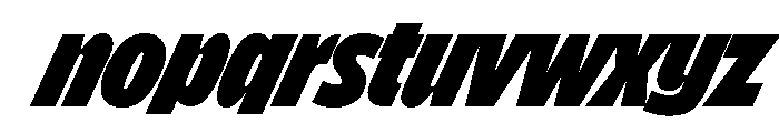 Brzo Basic Font LOWERCASE