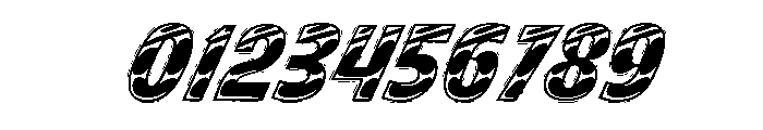 Brzo Chrome Away Font OTHER CHARS