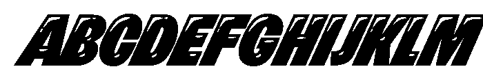 Brzo Gloss Font UPPERCASE