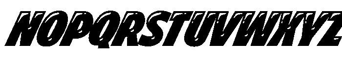 Brzo Gloss Font UPPERCASE