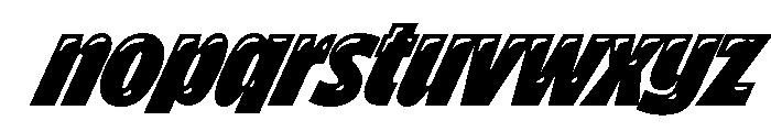 Brzo Gloss Font LOWERCASE
