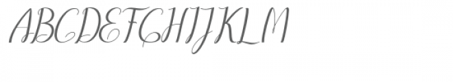 Breathaking Italic Font UPPERCASE