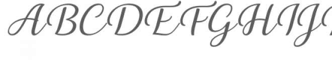 Briany Italic Font UPPERCASE