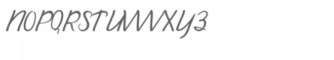 Bristhday Font UPPERCASE