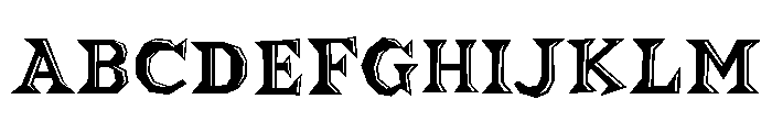 Brainhead Regular Font UPPERCASE