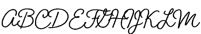 Braisetto Black Font UPPERCASE
