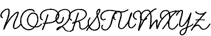 Braisetto Black Font UPPERCASE