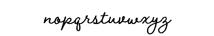 Braisetto Bold Font LOWERCASE