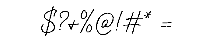 Braisetto Regular Font OTHER CHARS