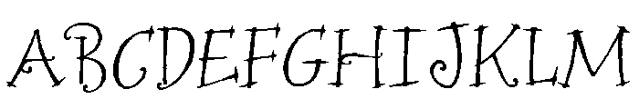 Bramble Regular Font UPPERCASE