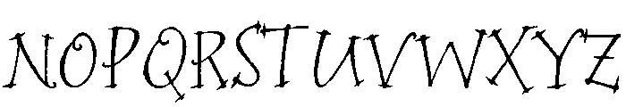 Bramble Regular Font UPPERCASE