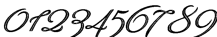 Brand Inline Font OTHER CHARS