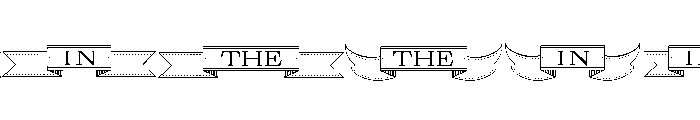 Brand Ornaments Font OTHER CHARS
