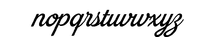 Brand Regular Font LOWERCASE