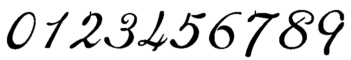 Brass Script Regular Font OTHER CHARS
