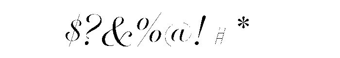 Breathe Neue Caps Font OTHER CHARS