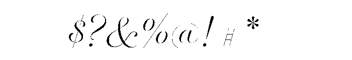 Breathe Neue Light Font OTHER CHARS
