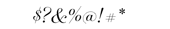 Breathe Neue Small Font OTHER CHARS