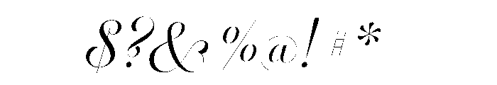 Breathe Regular Font OTHER CHARS