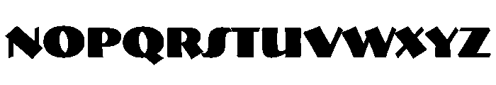 Bremen Black Font UPPERCASE