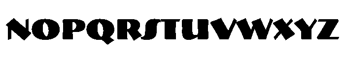 Bremen Black Font LOWERCASE
