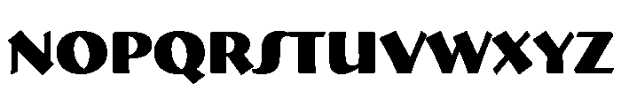 Bremen Bold Font LOWERCASE