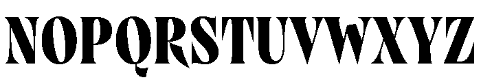 Brillante Black Font UPPERCASE
