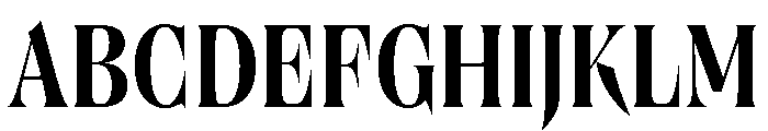 Brillante Bold Font UPPERCASE