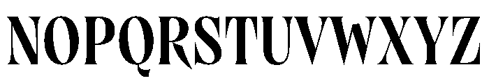 Brillante Bold Font UPPERCASE
