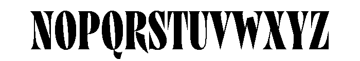 Brillante Condensed Black Font UPPERCASE