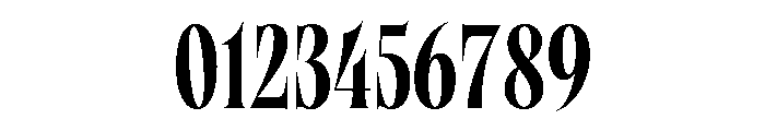 Brillante Condensed Bold Font OTHER CHARS