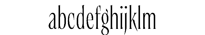 Brillante Condensed Light FONT